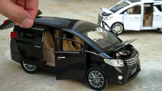 Unboxing of Toyota Alphard/Vellfire/Lexus LM 1:24 Scale Diecast Model Van  - Adult Hobbies