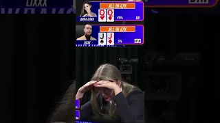 ЛЕГЕНДАРНЫЙ момент Дины Блин на Media Poker JJQQ