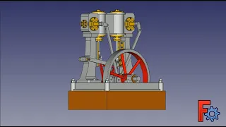 FreeCAD Assembly 4 Tutorial - Steam Engine Mechanism & Animation