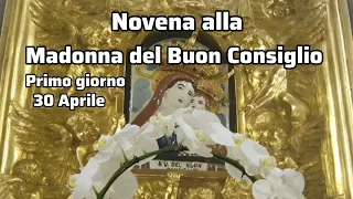 NOVENA ALLA MADONNA DEL BUON CONSIGLIO🌷PRIMO GIORNO 30 APRILE 2024