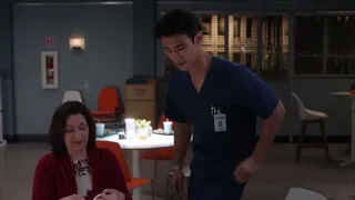 Schmico part 90: Nico spends time with Levi’s mom while Levi is in surgery (Grey’s 18x08)