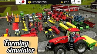 Farming Simulator 16 | Parchice All Tools & Vehicle In fs16 | timelapse #fs16