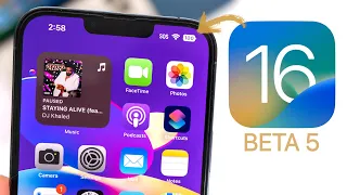 iOS 16 Beta 5 Released - What's New?