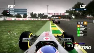 F1 2012 - McLaren Melbourne Albert Park Gameplay (HD 1080p)