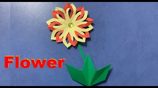 Оригинальный цветок из бумаги | Paper flower