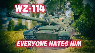 WZ-114 - 2 Frags 8.4K Damage - Everyone hates this tank! - World Of Tanks