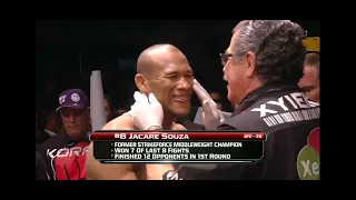 UFC full fight: Jacare Souza VS Chris....