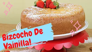 En Vivo - RECETA de Bizcocho de Vainilla 2020 y Torta Decorada (Paso a Paso y en tiempo real)