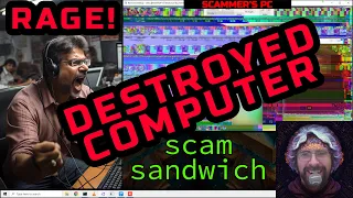Angering Scammers By Destroying Their PC