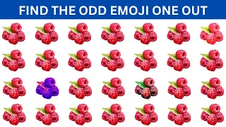 FIND THE ODD OUT EMOJI ! ODD ONE OUT PUZZLE ! EMOJI CHALLENGE ! FIND THE ODD EMOJI QUIZZES