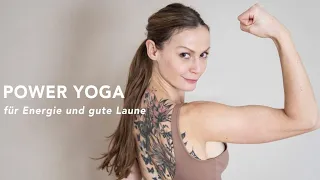 20 Min. POWER YOGA - Sweat & Flow Party für Energie und gute Laune