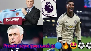 Premier league week 21 predictions