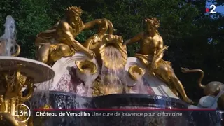 Le buffet d’eau du Grand Trianon, au château de Versailles, a été restauré. 16 juin 2023