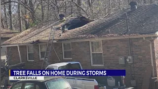 Clarksville family's home destroyed after severe storms hit Middle TN