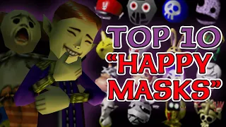 Ranking the Best Happy Masks in Majora's Mask - Thane Gaming