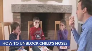 UNBLOCK A CHILD'S NOSE IN 3 MINUTES using the Buteyko Breathing Method