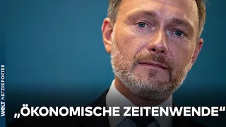 CHRISTIAN LINDNER: "Wir haben eine ökonomische Zeitenwende"