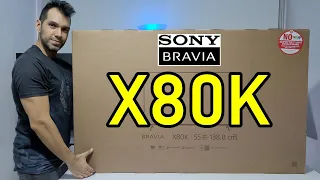 SONY X80K TRILUMINOS PRO: UNBOXING AND FULL REVIEW / Smart TV 4K