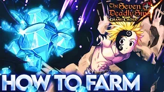 HOW TO FARM DIAMONDS IN GRAND CROSS GLOBAL AS A BEGINNER! | Seven Deadly Sins: Grand Cross