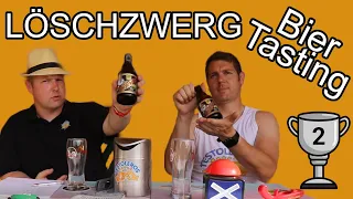 Löschzwerg Original Bier Tasting 🍻 Löschzwerge würzig hell🍺 Bier Tasting Zuhause