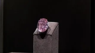 Flawless pink diamond up for auction in Geneva