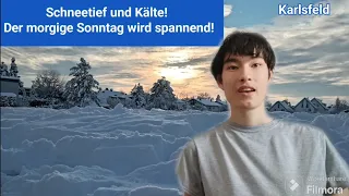 SCHNEETIEF und Kälte! | Der morgige Sonntag wird spannend!