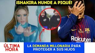 💥 SHAKIRA ATACA | Demanda Millonaria y Orden de Alejamiento¿El Futuro de Sasha y Milan en Juego?