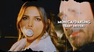 Monica/Darling (Baby Driver) || ALL SCENES