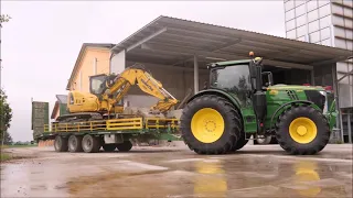 CROSETTO RIMORCHI - pianali per trasporto macchine operatrici e movimento terra