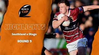 RD 9 HIGHLIGHTS | Southland v Otago (Mitre 10 Cup 2020)