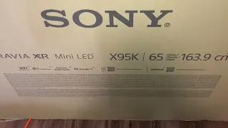 SONY BRAVIA TV XR mini LED X95K NEW 2022 SONY XR