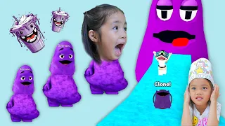 น้ำปั่นสีม่วง Grimace | บริ้งค์ไบรท์