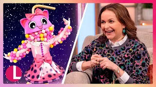 Unmasking The Masked Singer's Bubble Tea! Its Ab Fab's Julia Sawalha | Lorraine