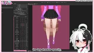 Live2D Awards 2023 -- GailPandaGirl Vtuber Model Breakdown