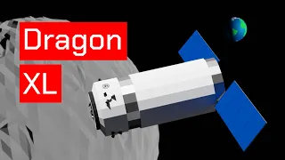 SpaceX Dragon XL Animation