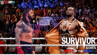 WWE November 21, 2021 - Big E vs Roman Reigns : Survivor Series 2021
