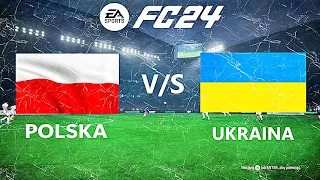 POLSKA - UKRAINA MECZ TOWARZYSKI PRZED EURO 2024 🐬  EA FC 24