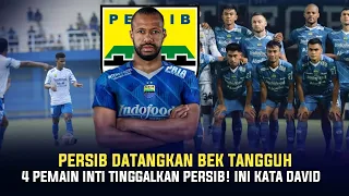 Persib Datangkan Pemain Asingnya🔥4 Pemain Resmi Tinggalkan Persib😱Resmi Hengkang Ini Kata David