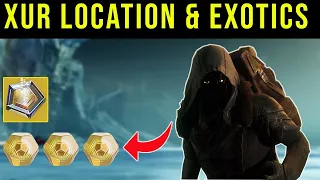 LIVE - DESTINY 2 | XUR LOCATION AND EXOTICS + TRIALS RETURNS TODAY | WHERE IS XUR TODAY IN DESTINY 2