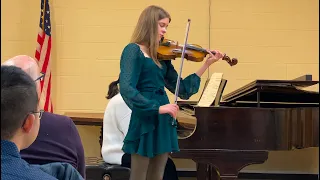 Most difficult part! MOZART Violin Concerto No. 3 CADENZA - Live Performance - Sofia V