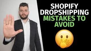 10 Shopify Dropshipping Mistakes To Avoid