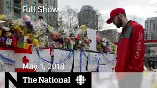 The National for Tuesday May 1, 2018 — Facebook, Toronto Funerals, Mueller Questions