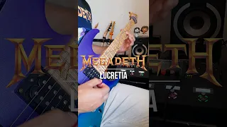 Megadeth - Lucretia - Solo Marty Friedman - Carlos Barrientos #megadeth #martyfriedman #lucretia