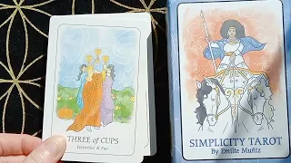 SIMPLICITY TAROT flip through (mass market)