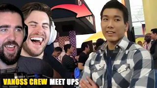 First Time the Vanoss Crew Meet Up w/ Nogla & Terroriser REACTS!