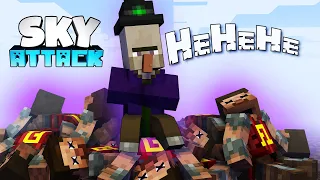 Ein Croco, eine Hexe und viele Tode 🚀 Minecraft Skyblock - Sky Attack #05