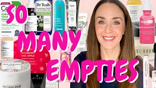 EMPTIES  WITH MINI REVIEWS  SKIN CARE  MAKEUP  BODY CARE  AND HAIR CARE PRODUCTS!