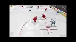 Long shot Goal NHL 14 hockeyman345