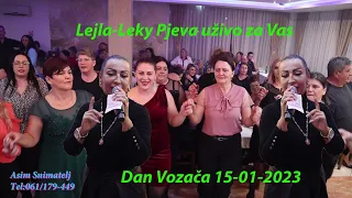 Zabava za Dan Vozača Muz- Lejla Leky i Elnad Hirkić  (2) dio  15-01-2023 Rest Estrada Asim Snimatelj