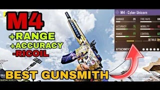 M4 Amazing GUNSMITH in COD Mobile SEASON 2 | M4 Best ATTACHMENTS for RANK Match!